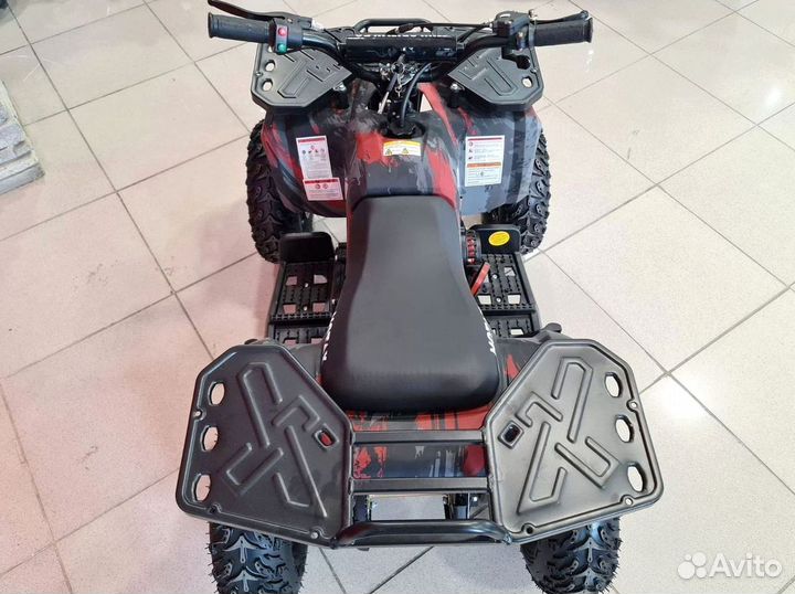 Детский квадроцикл Mini Grizlik X16 (PS) красный