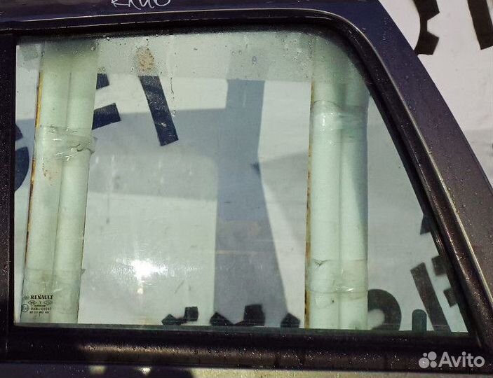 Стекло двери задней правой Renault Clio