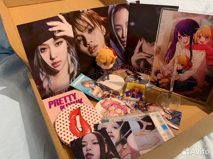 Сюрприз бокс аниме геншин K-pop игры