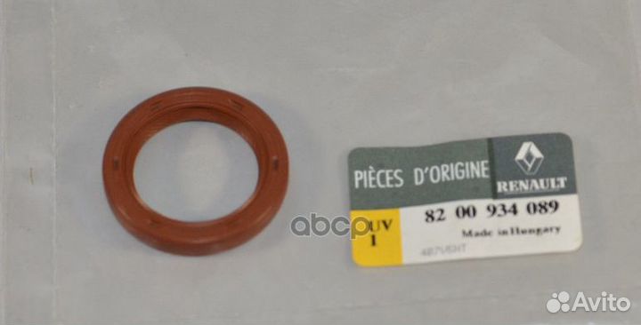 Сальник распредвала renault Duster перед 82