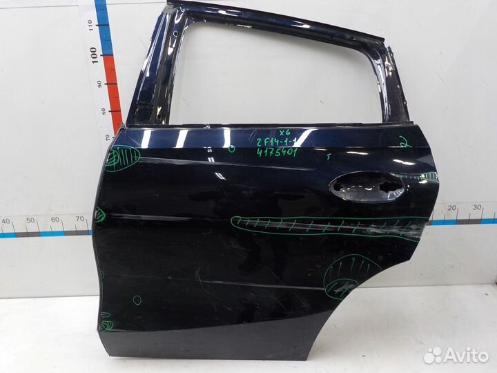 Дверь задняя левая, BMW X6