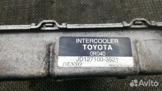 Радиатор интеркуллера toyota avensis T27 (BEA06KC0