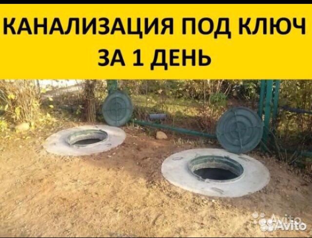 Копка/канализации/жб кольца