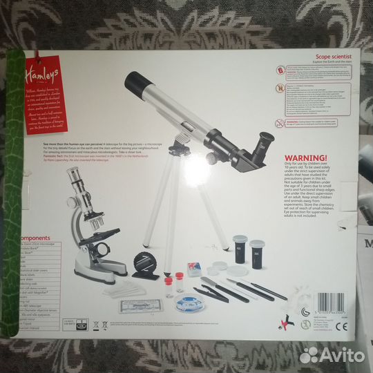 Набор Hamleys Телескоп И Микроскоп в коробке