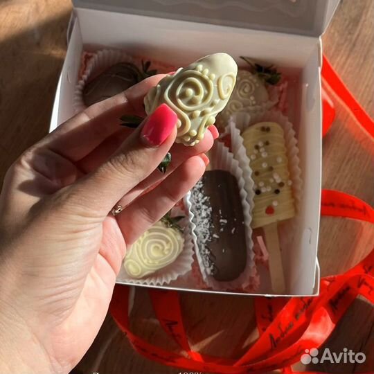 Сладкий букет из шоколада