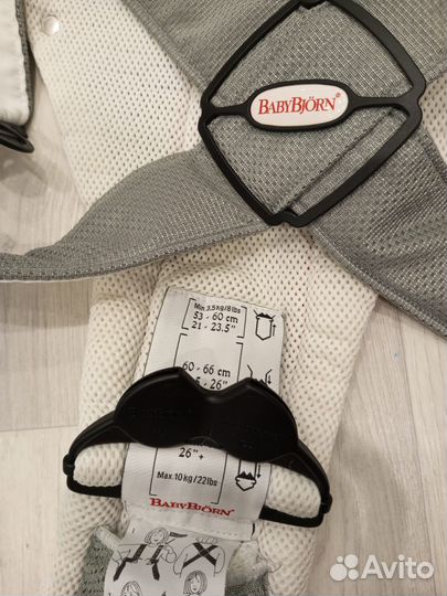 Эргорюкзак babybjorn one air mesh