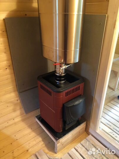 Баня бочка квадро 4 метра Каменногорск