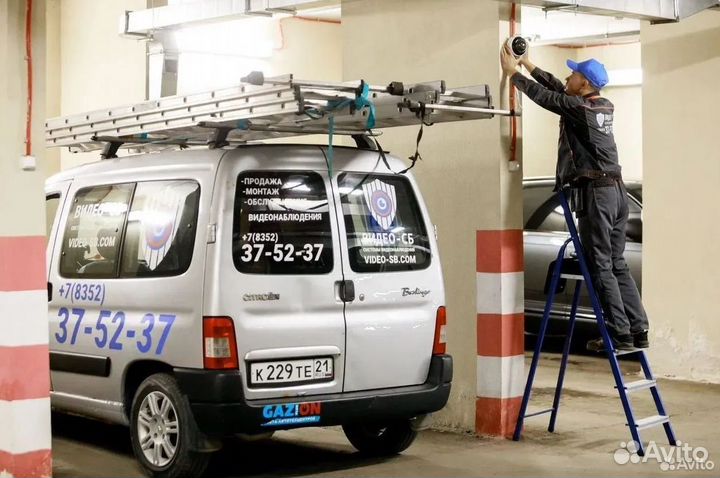 Монтаж видеонаблюдения охранные системы