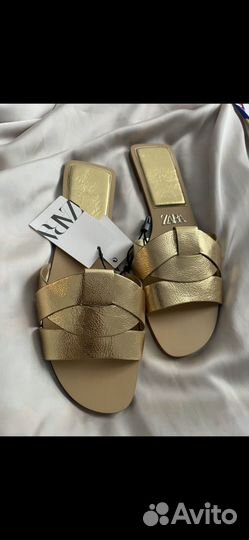 Шлепки Zara 37