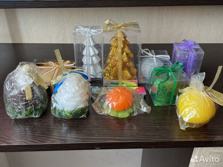 Разные свечи 10 шт