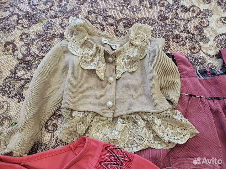 Одежда для девочки пакетом 2-4 года