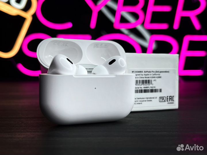 Airpods Prо 2 USB Tyре-С (Гарантия+Чехол+Доставка)