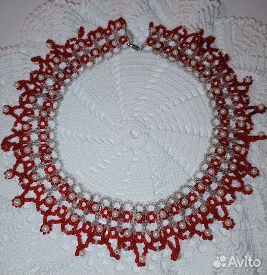 Ожерелье из бисера