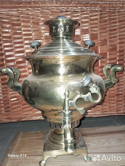 Самовар на дровах царский