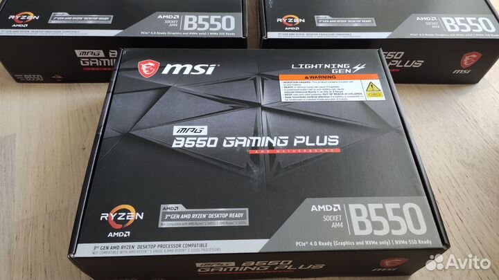 MSI mpg B550 Gaming Plus материнская плата am4