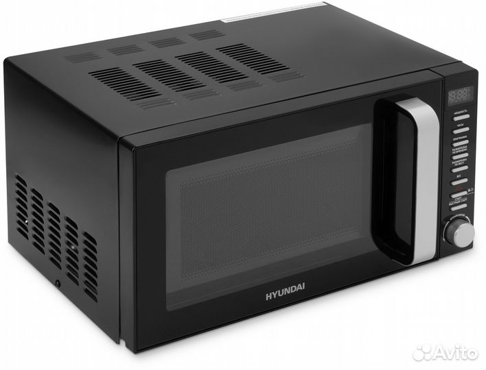Микроволновая печь Hyundai HYM-D3034 черный/хром