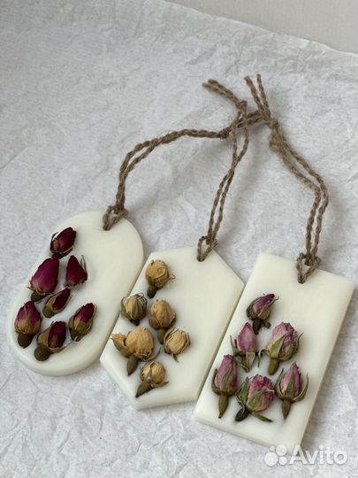 Подарочный набор на 8 марта аромасаше 3 шт