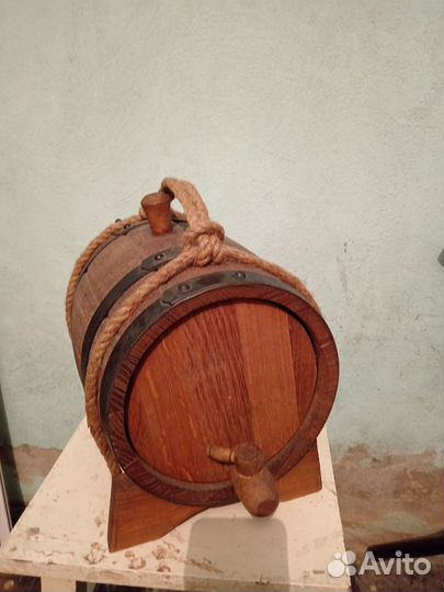 Бочка дубовая 5 литров