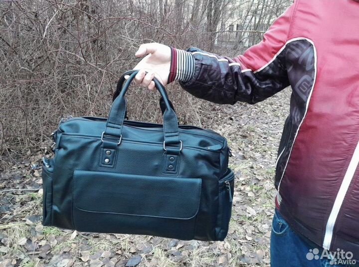 Дорожная сумка кожаная