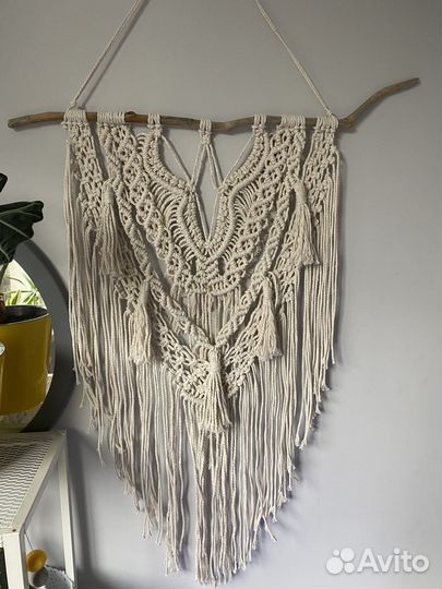 Настенное панно макраме