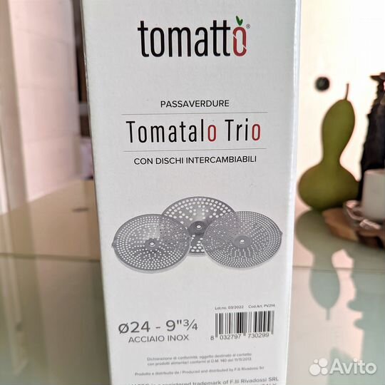 Протирка для овощей. делюкс Tomatto Италия