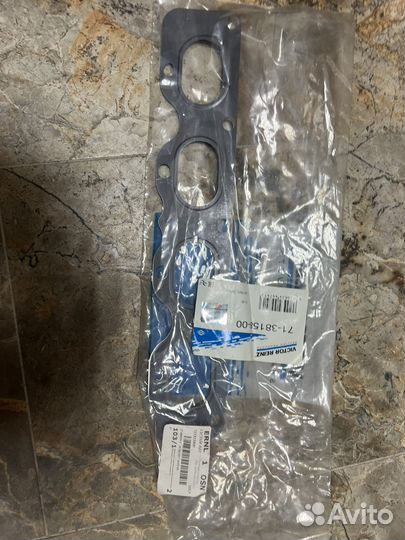 Прокладка коллектора opel astra h, corsa d