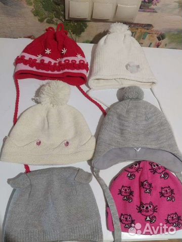Шапочки для девочек и мальчиков
