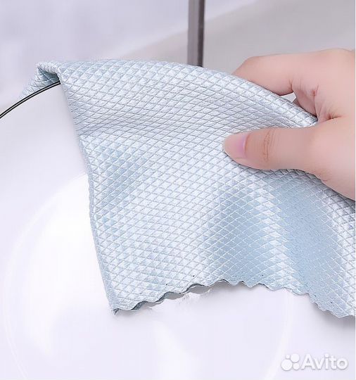 Салфетки для уборки из микрофибры 24х24 40х28