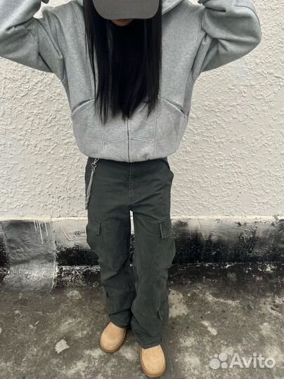 Джинсы клеш rick owens type y2k opium