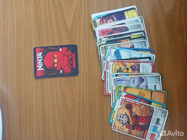 Карточки lego ninjago