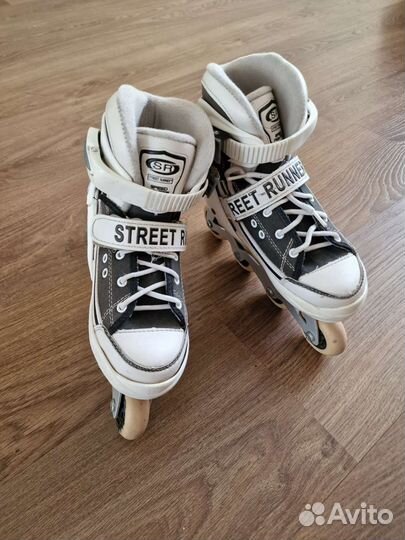 Роликовые коньки детские раздвижные