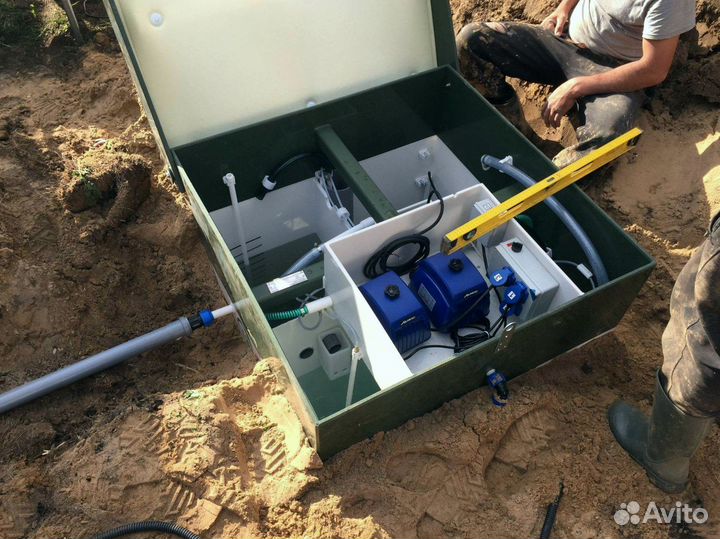 Автономная канализация под ключ. В любой грунт