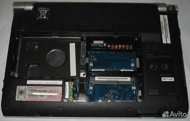 Sony vaio pcg 31311v