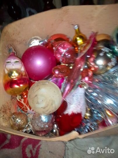 Ёлочные игрушки СССР