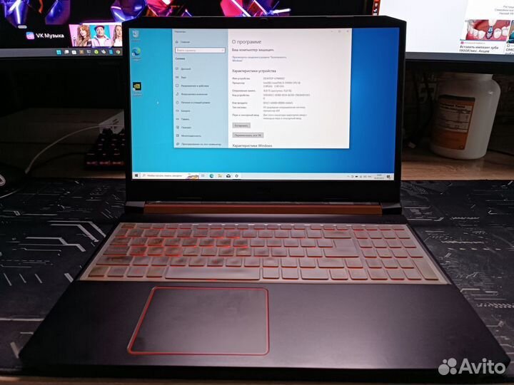 Acer Nitro 5 AN515-54-5292, i5-9300H, 16GB, 512GB