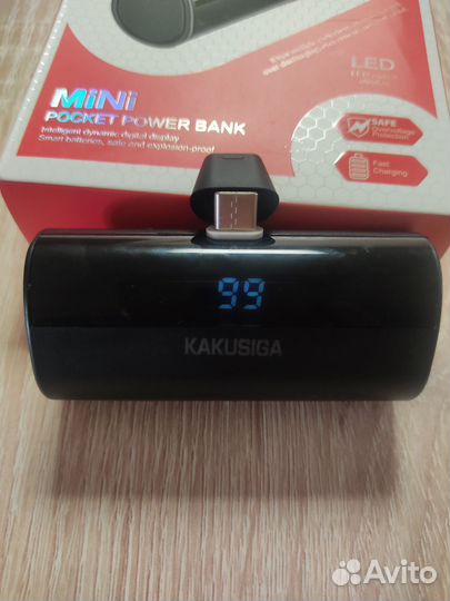Powerbank (Повербанк) 5000 mAh Mini (новый)