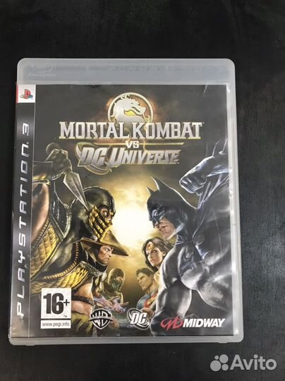 Игра Mortal Kombat vs DC Universe для ps3