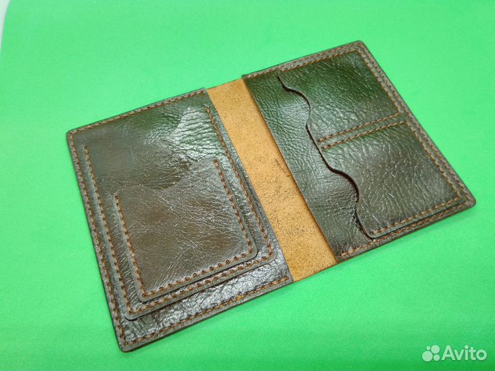 Обложка для автодокументов ручной работы