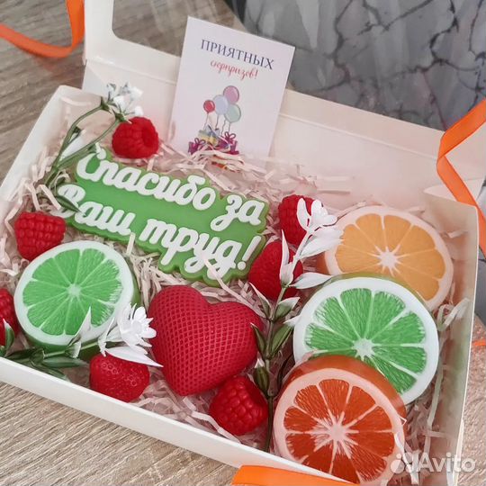 Подарочный набор мыла ручной работы