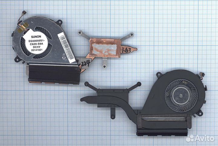 Система охлаждения для ноутбука Lenovo Yoga 3 14