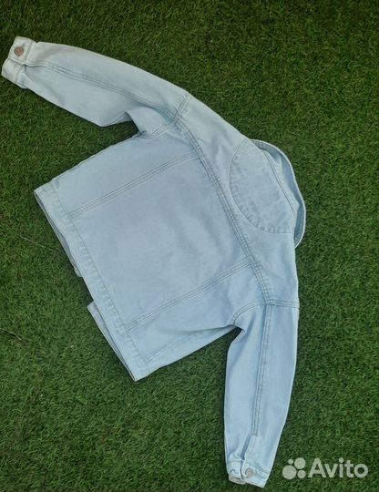 Джинсовая куртка для девочки 122