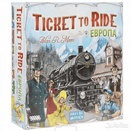 Настольная игра Билет на поезд: Европа
