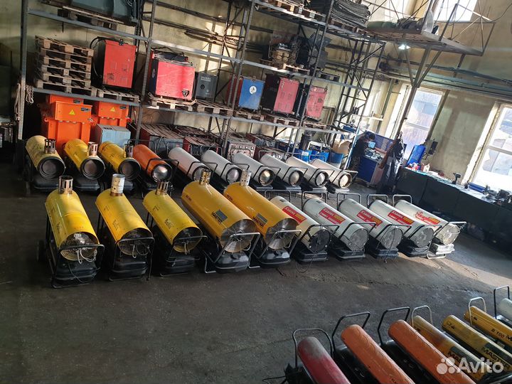 Аренда обогревателей \ тепловых пушек