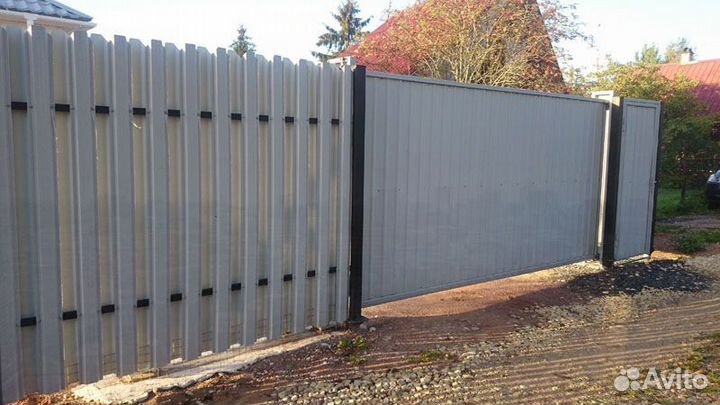 Ворота от производителя под ключ