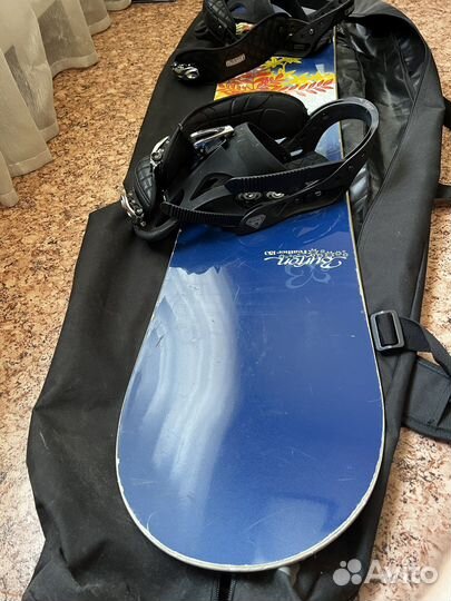 Сноуборд burton и ботинки