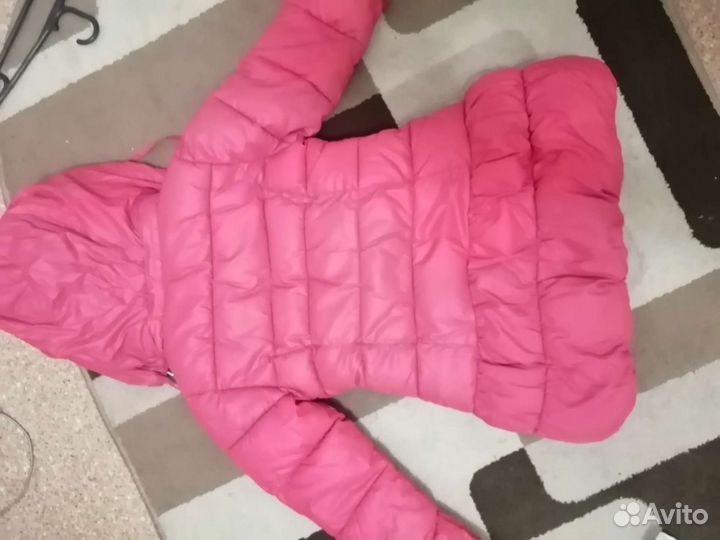 Куртка зимняя на девочку 128