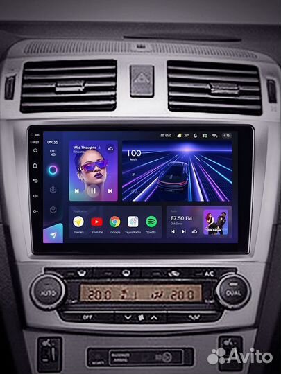 Магнитола на Toyota Avensis 2008-2015