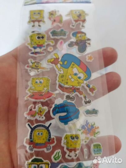 Объемные пвх стикеры