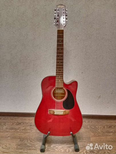 Гитара электроакустическая, 12-ти струнная