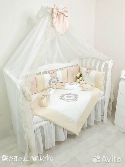 Бортики в кроватку